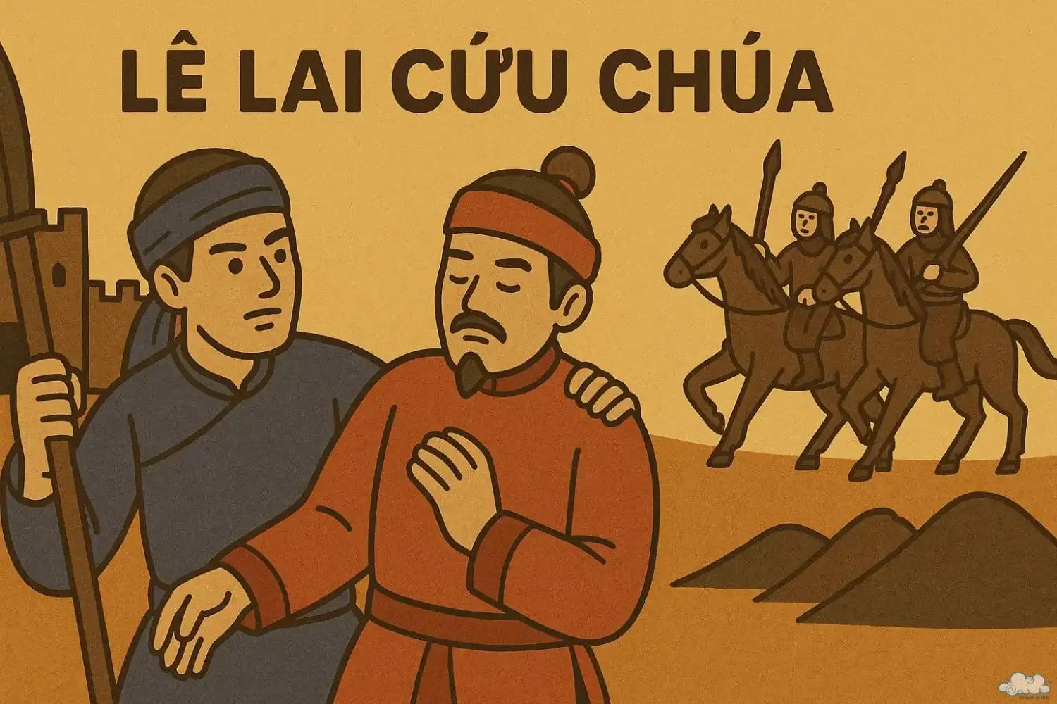 Lê Lai mặc áo bào giả làm Lê Lợi xông trận cứu Chúa – Truyện dân gian Việt Nam