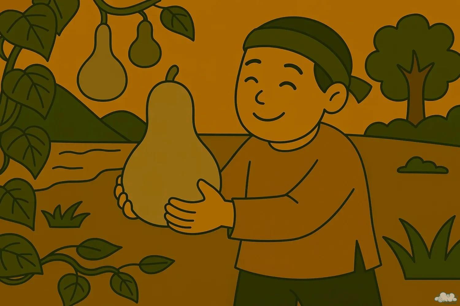 Truyện Dân Gian Quả Bầu Kỳ Lạ
